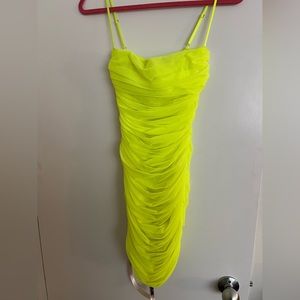 House of CB mini bandage dress (neon)